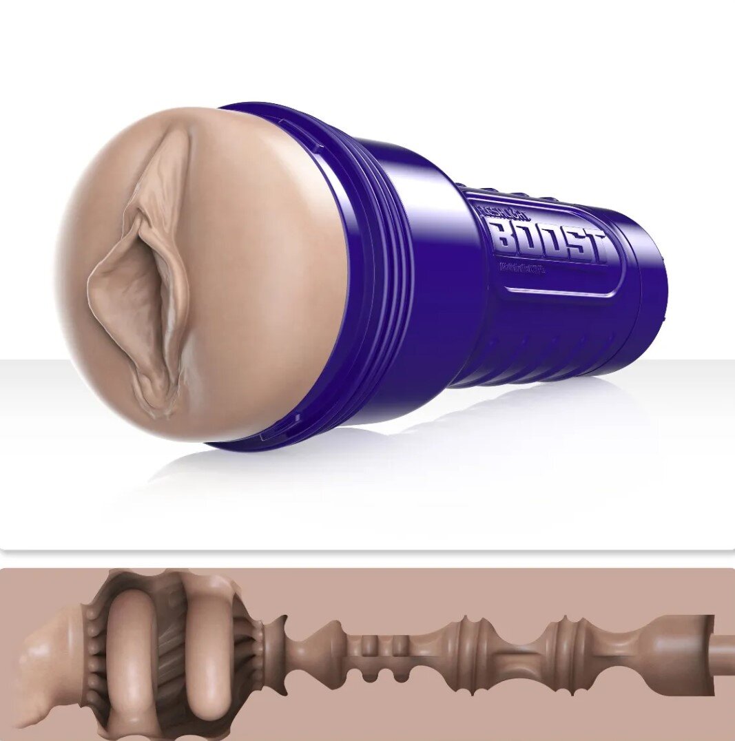 Fleshlight International SL Masturbator Realist Fleshlight Boost Bang Natural