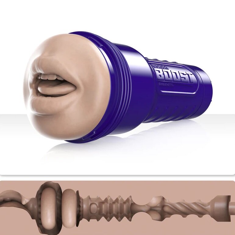Fleshlight International SL Masturbator Realist Fleshlight Boost Blow Natural