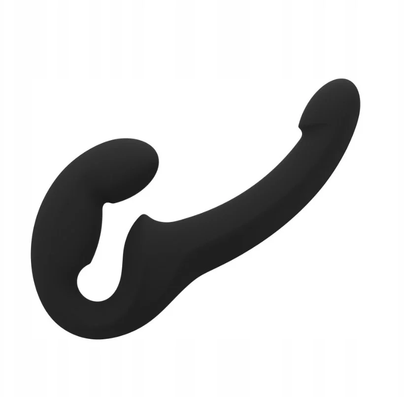 Fun Factory Dildo Dublu Share Lite pentru Cuplu Silicon Negru