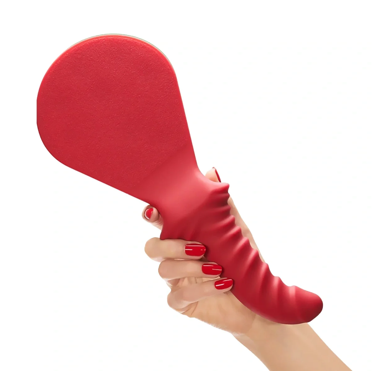 Fun Factory Dildo&Padela BUCK DICH Silicon Rosu 31.5 cm