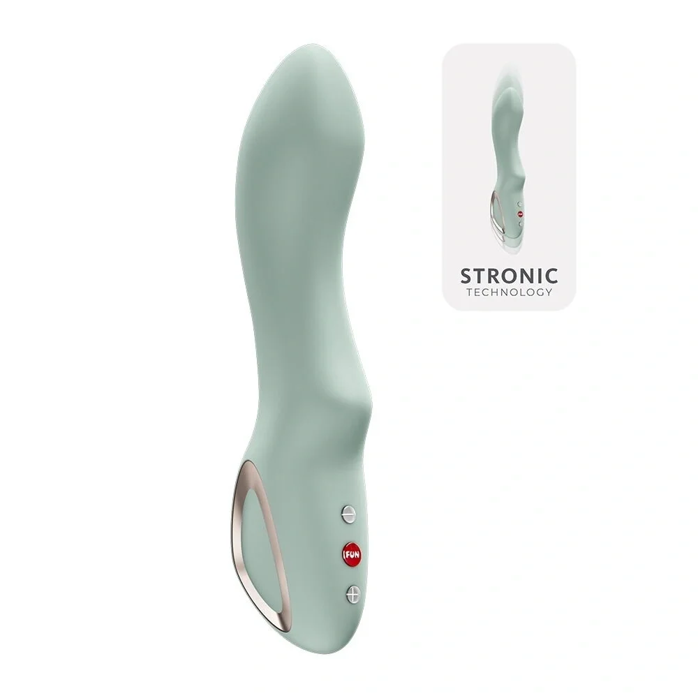 Fun Factory Pulsator Stronic Dive 8 Moduri Impingere Silicon USB Verde Deschis 19 cm
