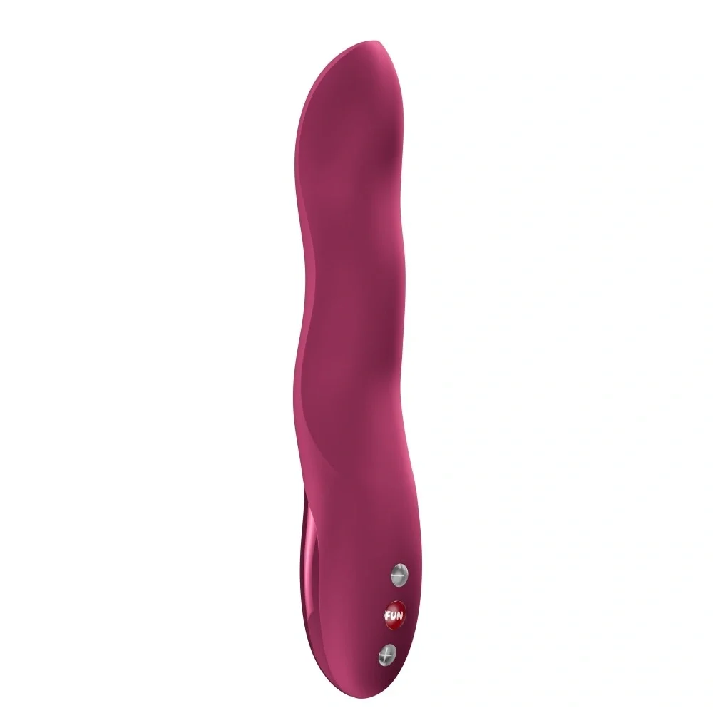 Fun Factory Pulsator Stronic Wave 10 Moduri Impingere Silicon USB Visiniu 21.6 cm