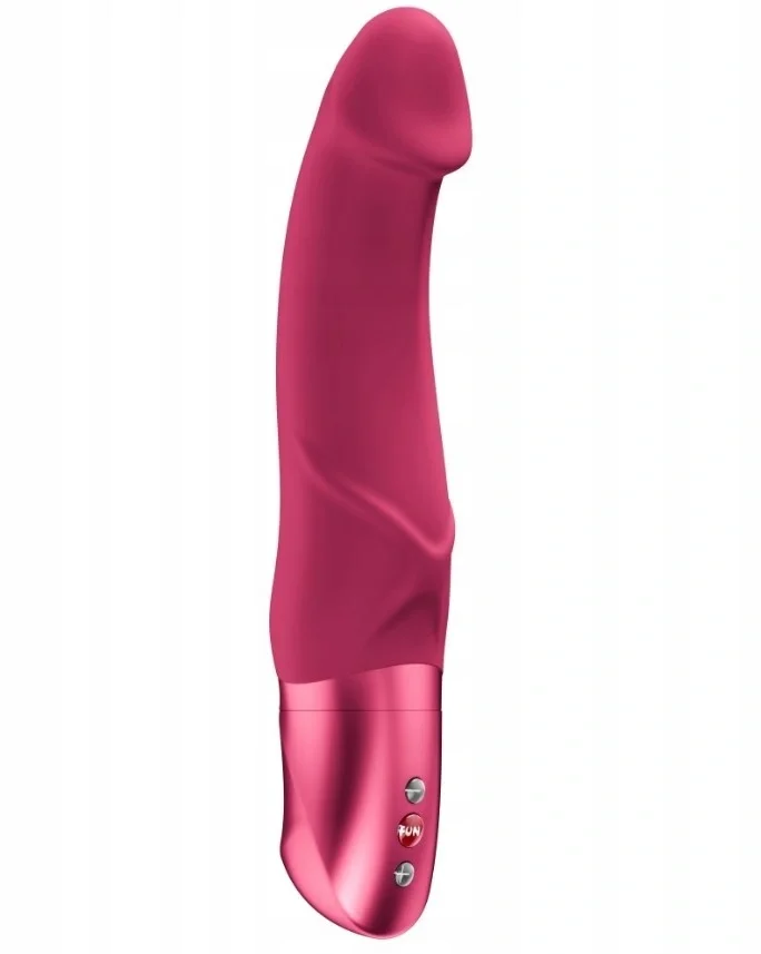 Fun Factory Vibrator Mr. Boss 6 Moduri Vibratii Silicon Fuchsia 20.2 cm