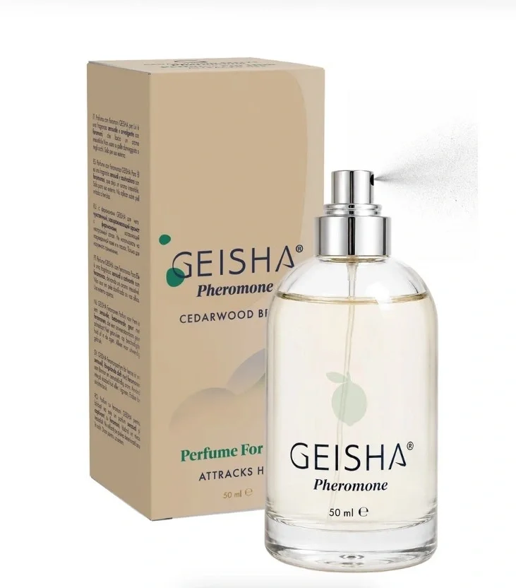 GEISHA Parfum cu Feromoni pentru Barbati Cedarwood Breeze 50 ml