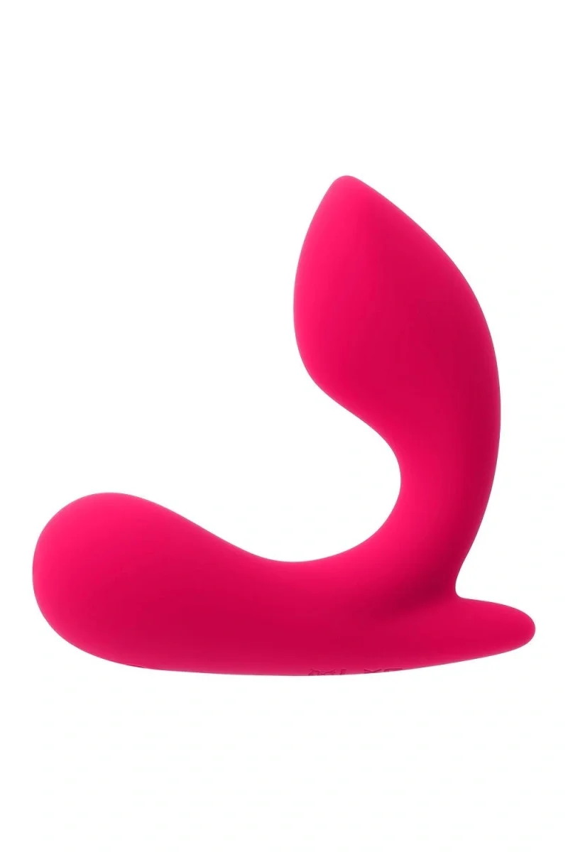 GENDER X Vibrator All About The Bass Remote Control 12 Moduri Vibratii Silicon USB Roz 9.3 cm
