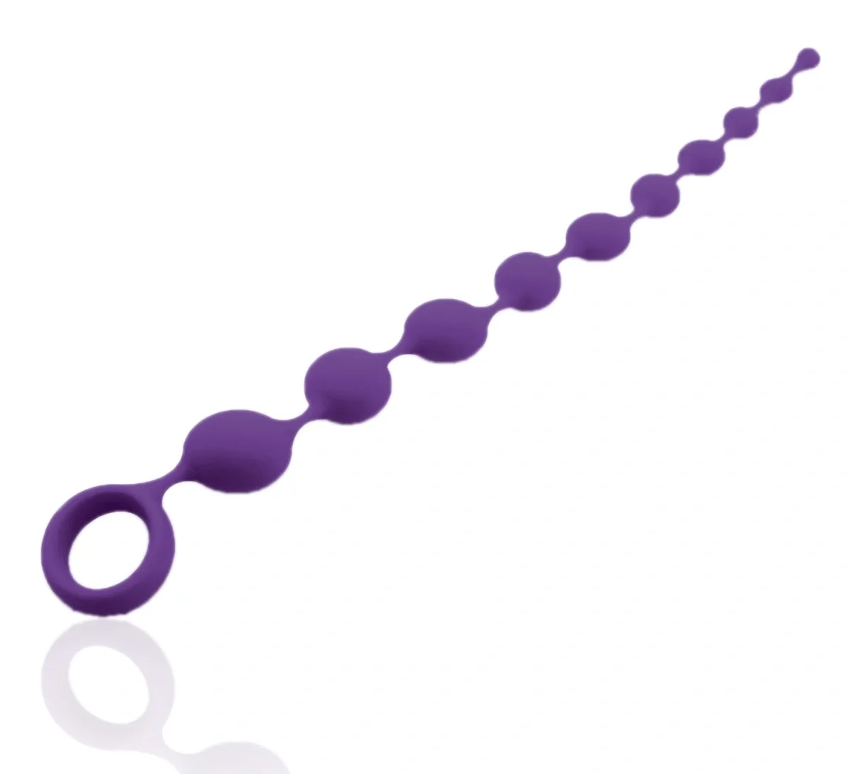Guilty Toys Bile Anale Fantasy Anal Beads Silicon Mov Deschis 35.5 cm Backdoor Pleasure