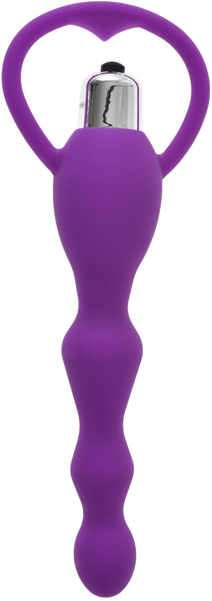 Guilty Toys Bile Anale Silkey 10 Moduri Vibratii Silicon Purple 17 cm