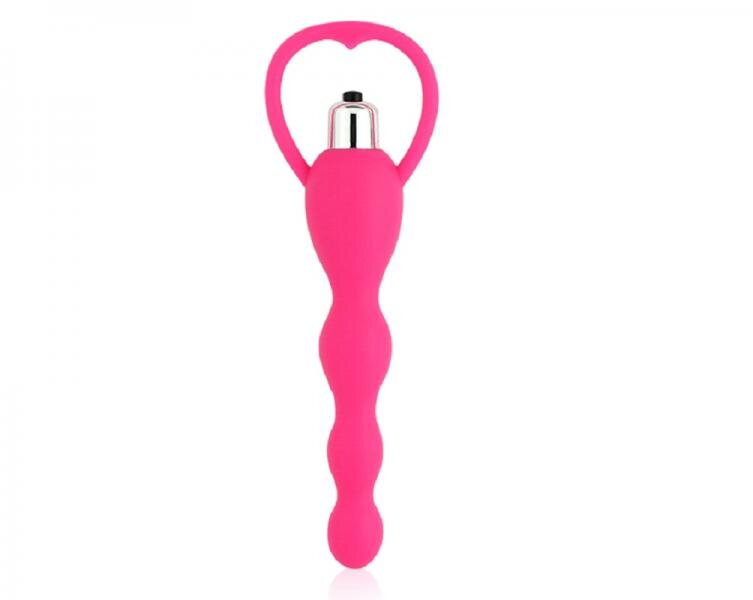 Guilty Toys Bile Anale Silkey 10 Moduri Vibratii Silicon Roz 17 cm