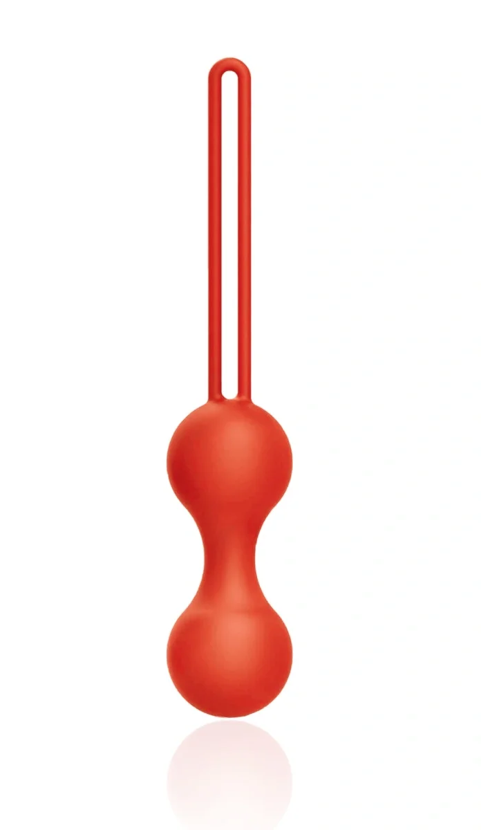 Guilty Toys Bile Vaginale Smooth Kegel Balls Silicon Rosu 15 cm Sexxify