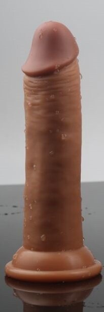 Guilty Toys Dildo Sizler Big Sliding Silicon Ventuza 18 cm Maro