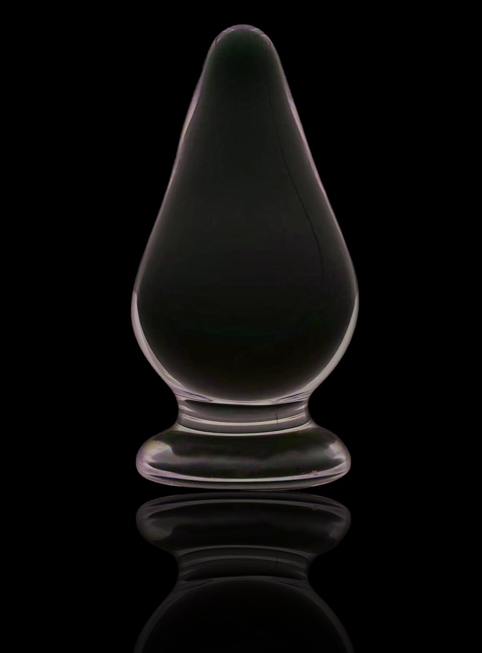Guilty Toys Dop Anal Glass Plug No. 5 Sticla Premium Transparent 12.5 cm Sexxify