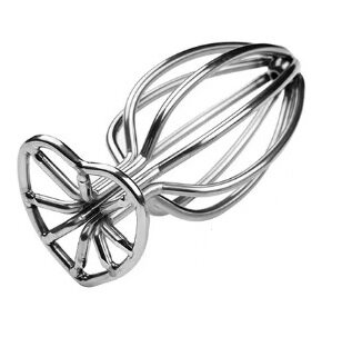 Guilty Toys Dop Anal Metal Heart Large Argintiu
