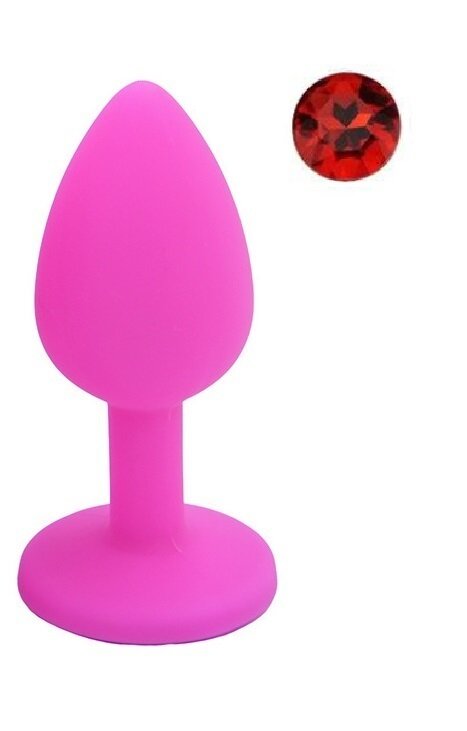 Guilty Toys Dop Anal Silicone Buttplug Small Roz/Rosu