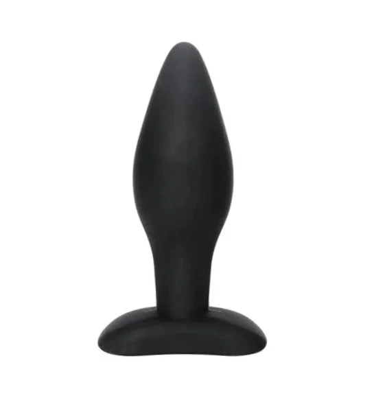 Guilty Toys Dop Anal Tom Anal Plug Medium Silicon Negru Backdoor Pleasure