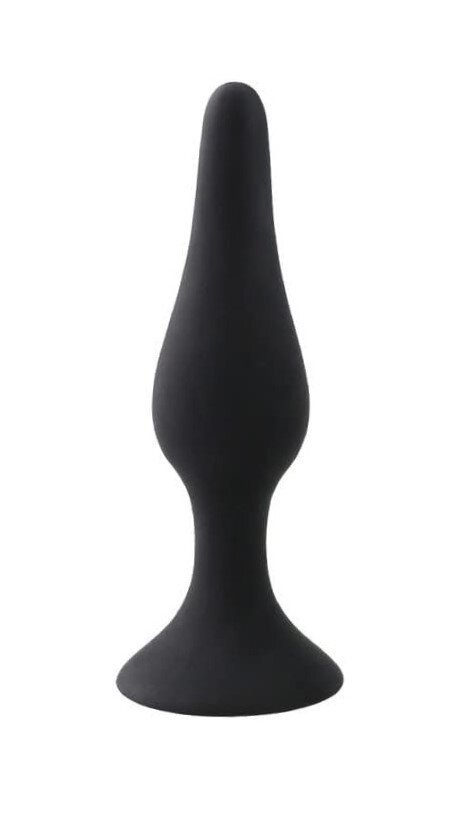 Guilty Toys Dop Anal Vivian Large Silicon Negru 12.5 cm Sexxify