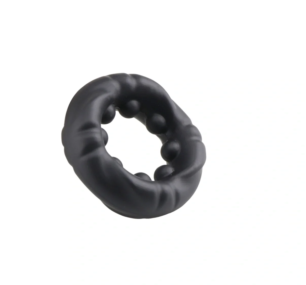 Guilty Toys Inel de Penis No. 4 Material Silicon Lichid Negru