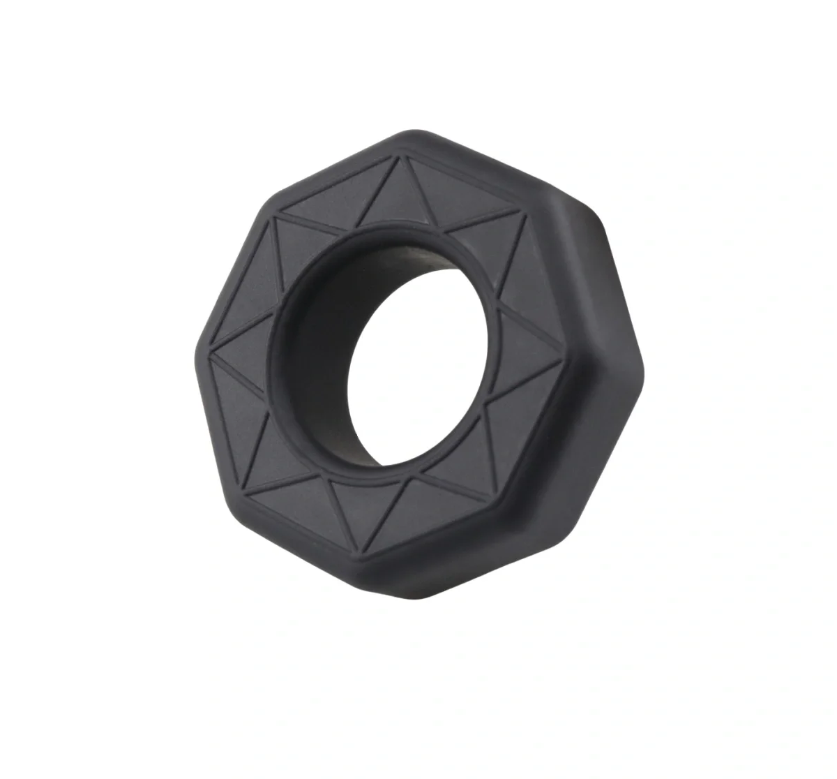 Guilty Toys Inel de Penis No. 6 Material Silicon Lichid Negru