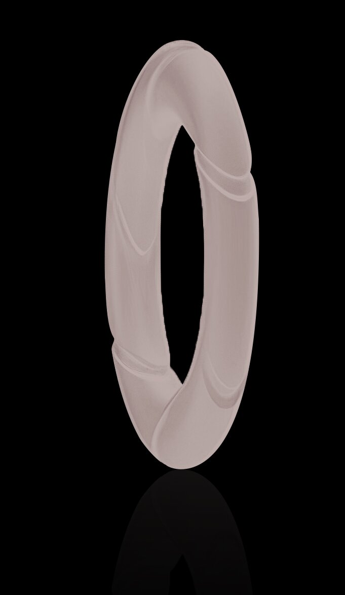 Guilty Toys Inel Penis C-Ring Silicon Lichid Negru Mighty Warrior