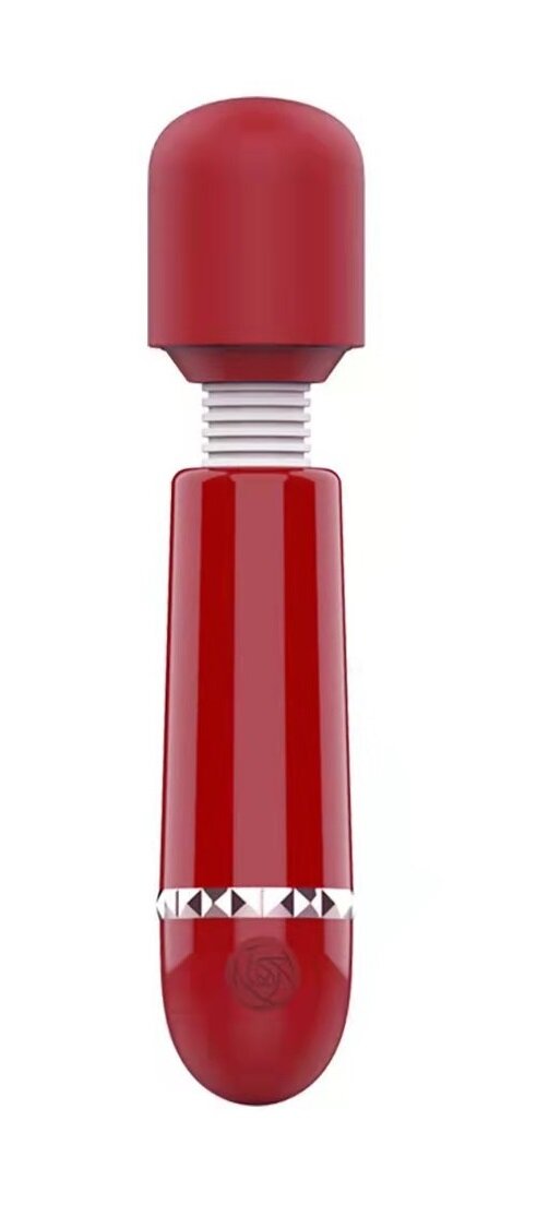 Guilty Toys Micro Wand Starlet 10 Moduri Vibratii USB Rosu