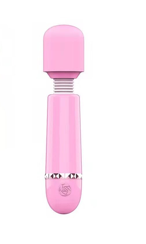 Guilty Toys Micro Wand Starlet 10 Moduri Vibratii USB Roz