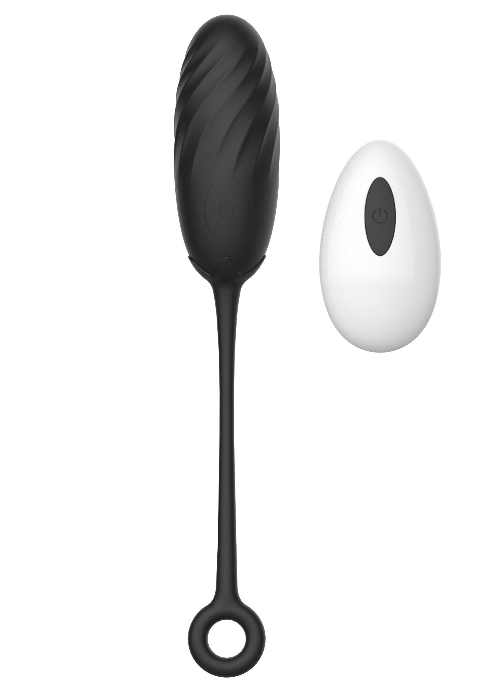 Guilty Toys Ou Vibrator Pearl Love Egg 10 Moduri Vibratii Remote Control Silicon USB Negru 19.5 cm Sexxify
