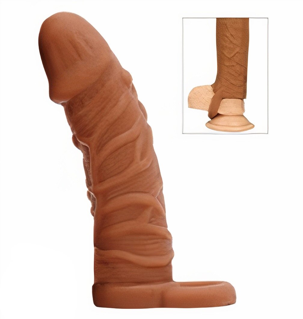 Guilty Toys Prelungitor Penis Ben Cock Extender +1 cm Silicon Lichid Maro