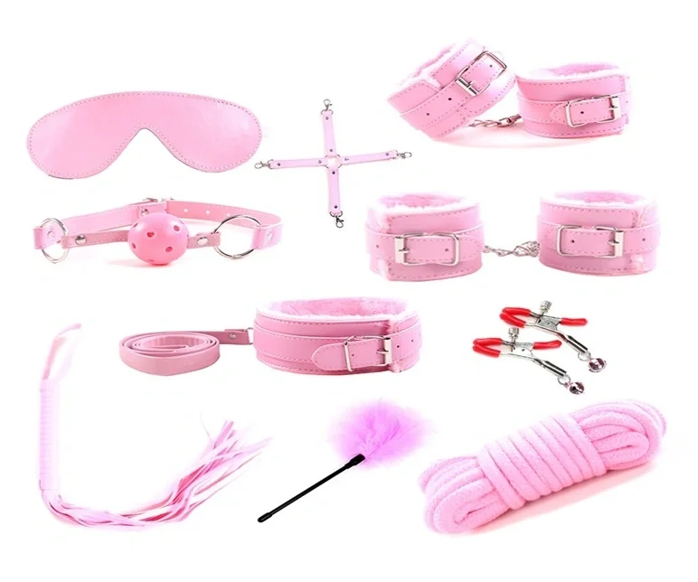 Guilty Toys Set BDSM 10 Piese Sublime Surrender Roz