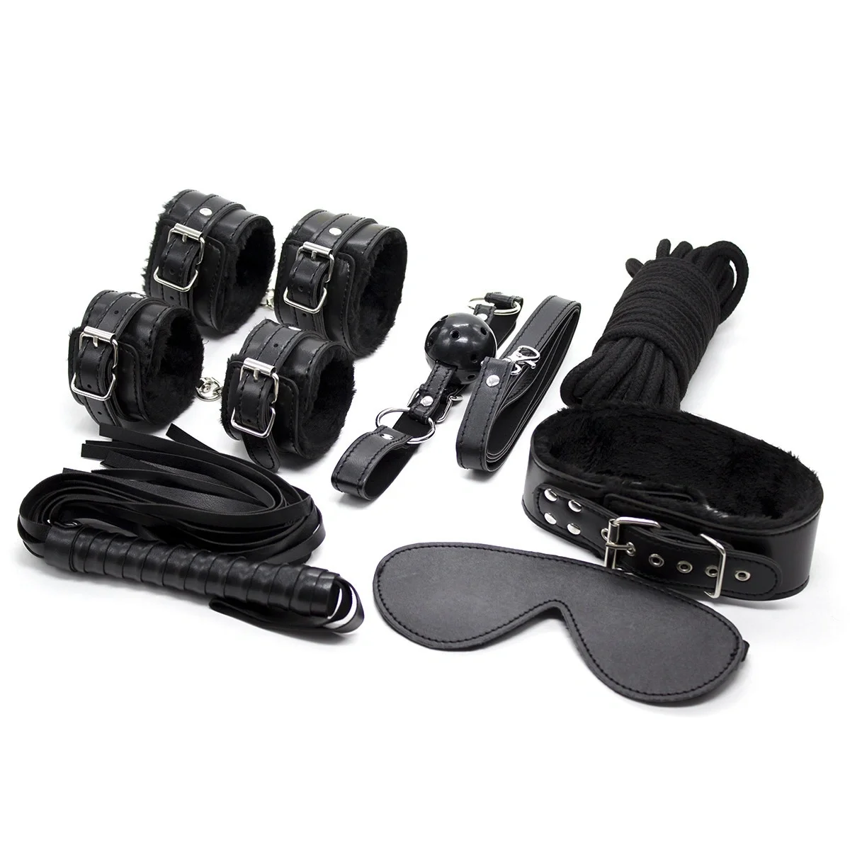 Guilty Toys Set BDSM 7 Piese Discipline Me! Negru
