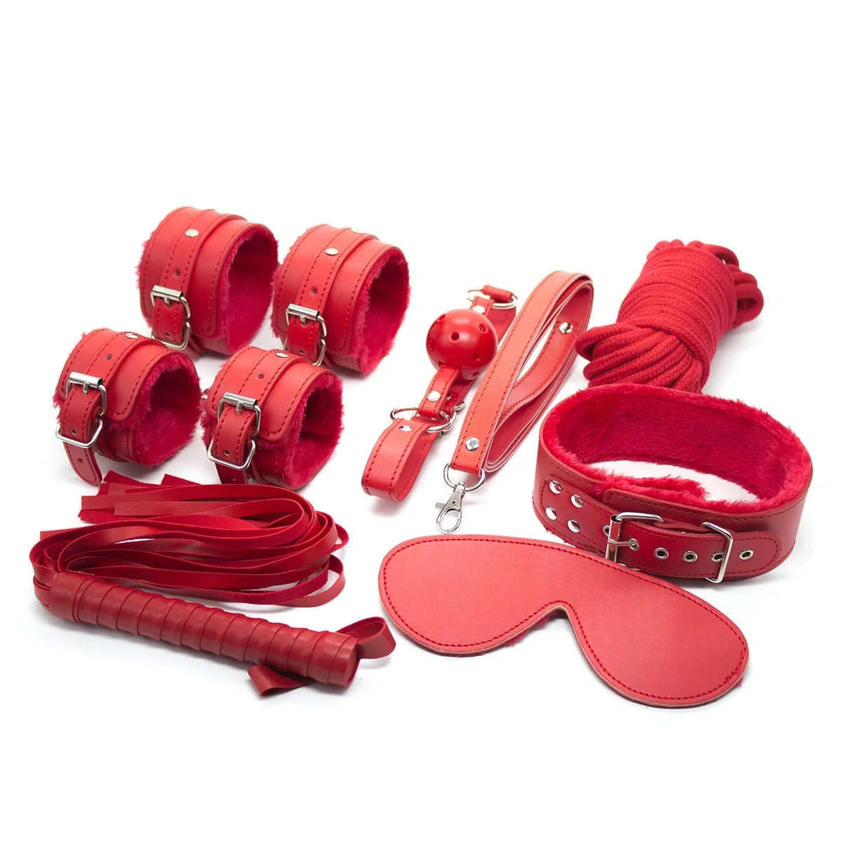 Guilty Toys Set BDSM 7 Piese Train Me! Rosu