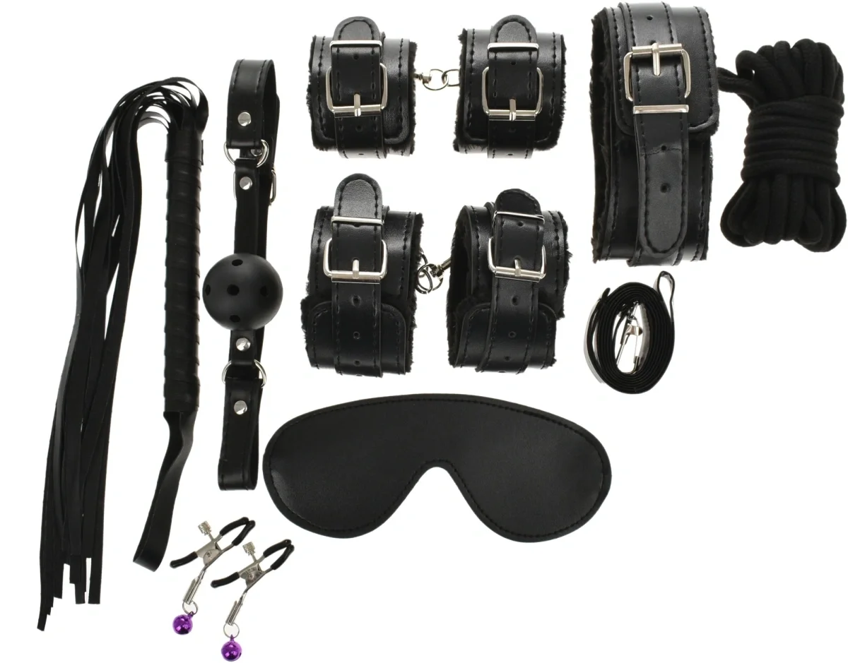 Guilty Toys Set BDSM 8 Piese Fear Me! Negru