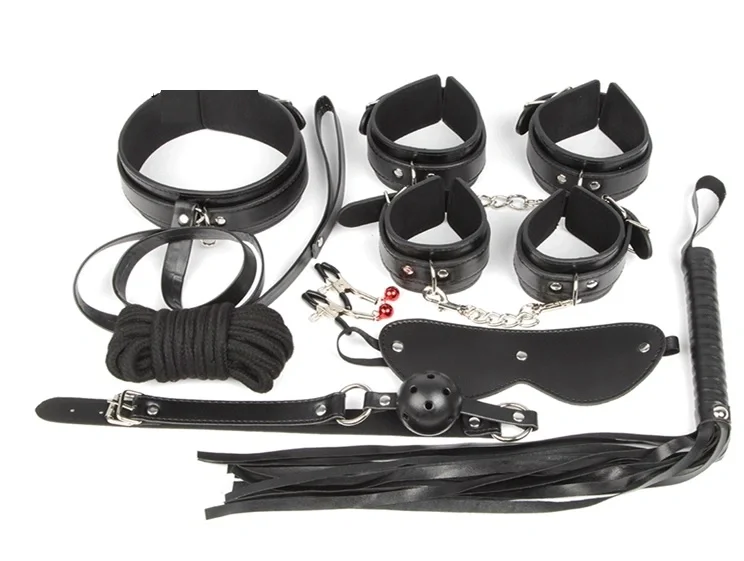 Guilty Toys Set BDSM 8 Piese Terrorize Me! Negru