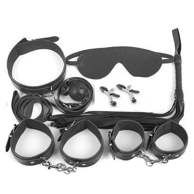 Guilty Toys Set BDSM Pleasure & Power 7 Piese Negru