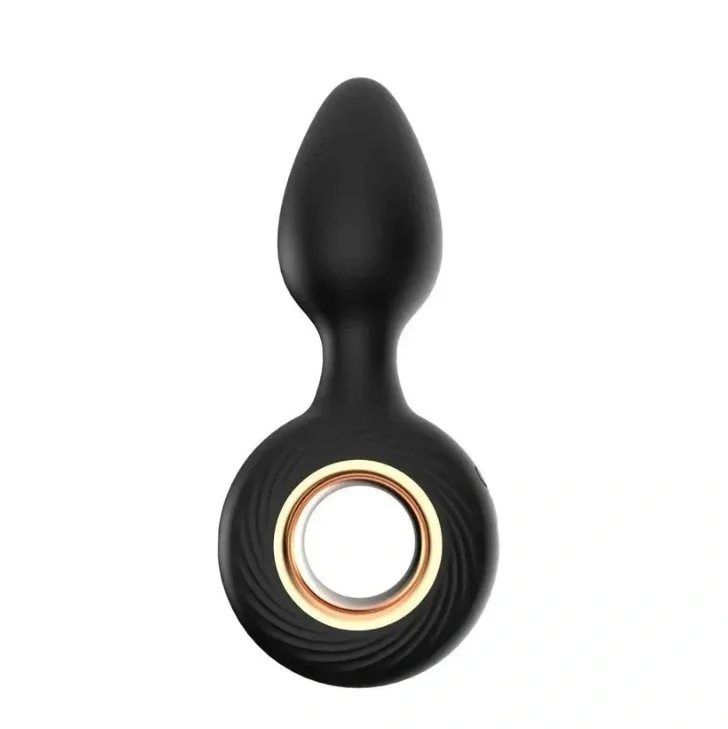 Guilty Toys Vibrator Anal Leo 12 Moduri Vibratii Silicon USB Negru 12 cm