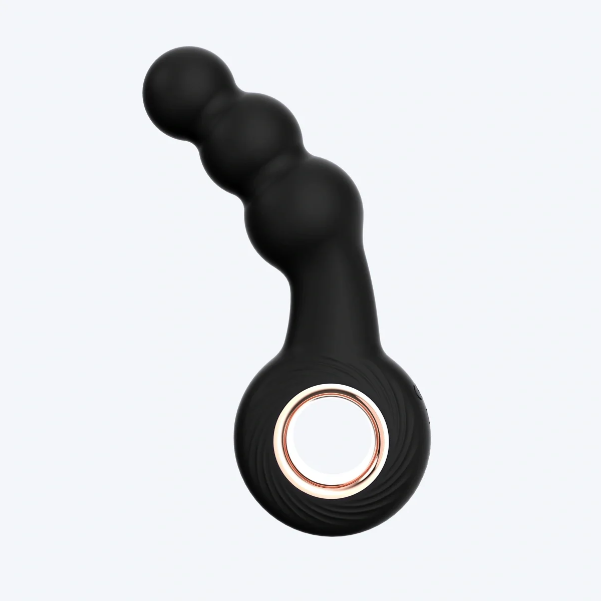 Guilty Toys Vibrator Anal Max 12 Moduri Vibratii Silicon USB Negru 14.8 cm
