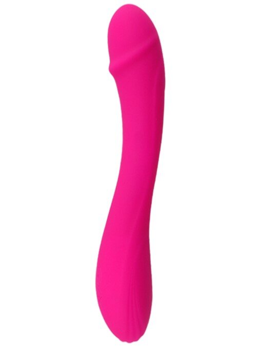 Guilty Toys Vibrator Chanel 10 Moduri Vibratii Silicon USB Magnetic Roz 21.5 cm