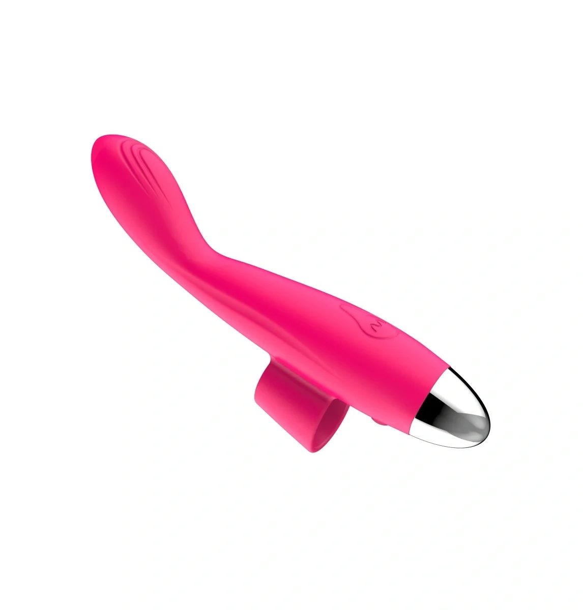 Guilty Toys Vibrator Sexy Fingering 10 Moduri Vibratii 10 Moduri Miscari Fingering Silicon USB Roz 14.5 cm