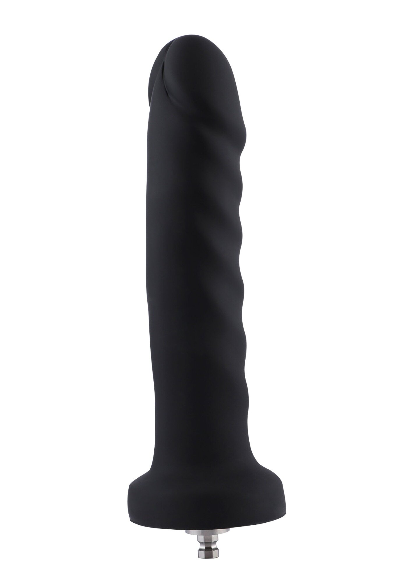 Hismith Dildo Anal Conectare KlicLok pentru Masini de Sex Negru 19.5 cm