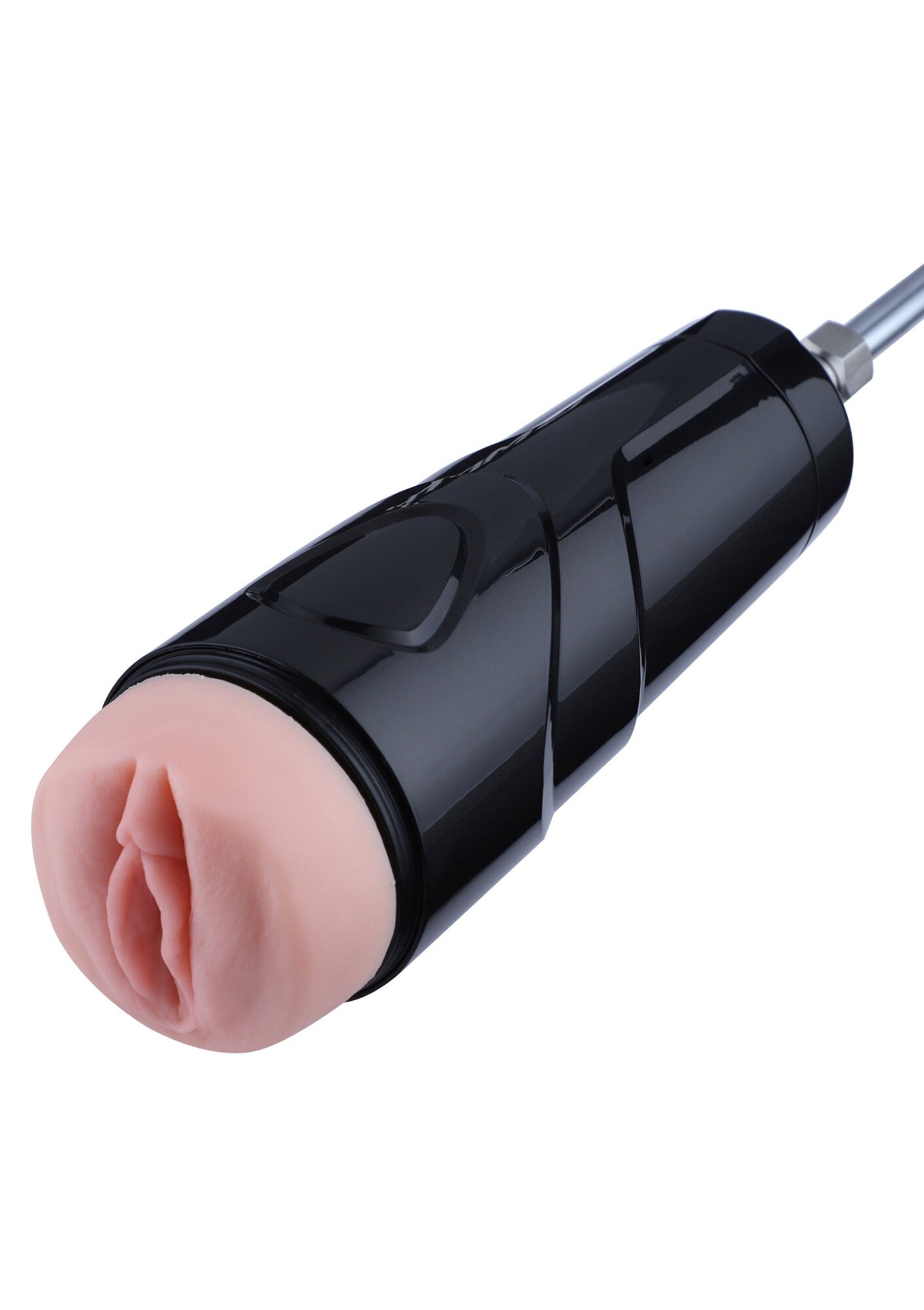 Hismith Masturbator Pussy cu Vibratii Conectare KlicLok pentru Masini de Sex