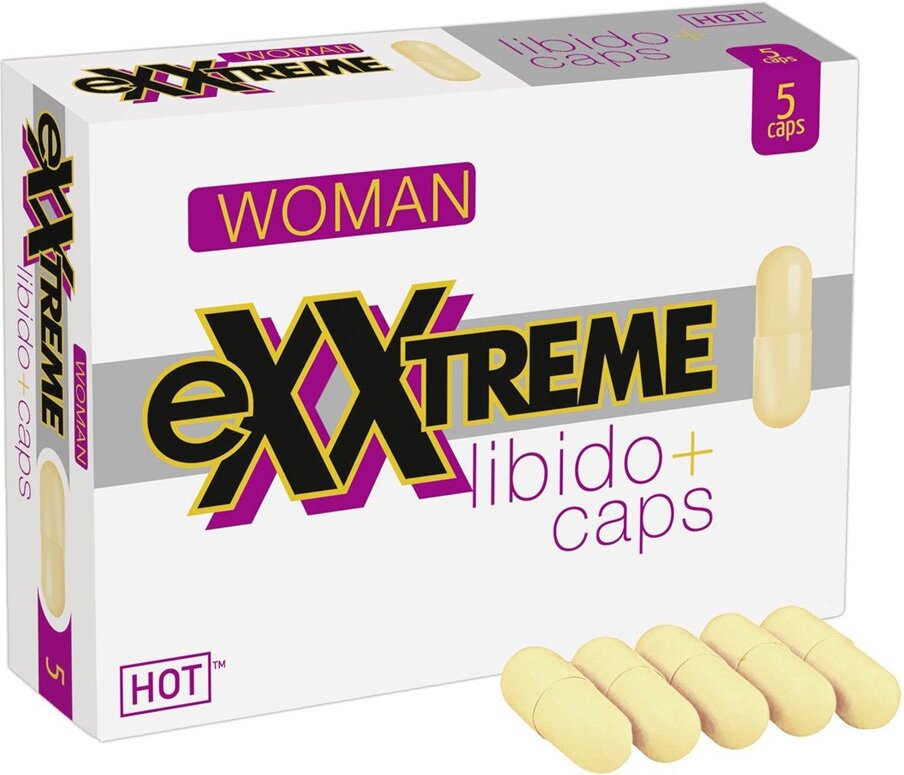HOT 5 Capsule Libido Exxtreme - femei
