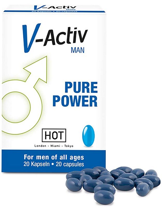 HOT Capsule pentru cresterea potentei V-activ for MEN