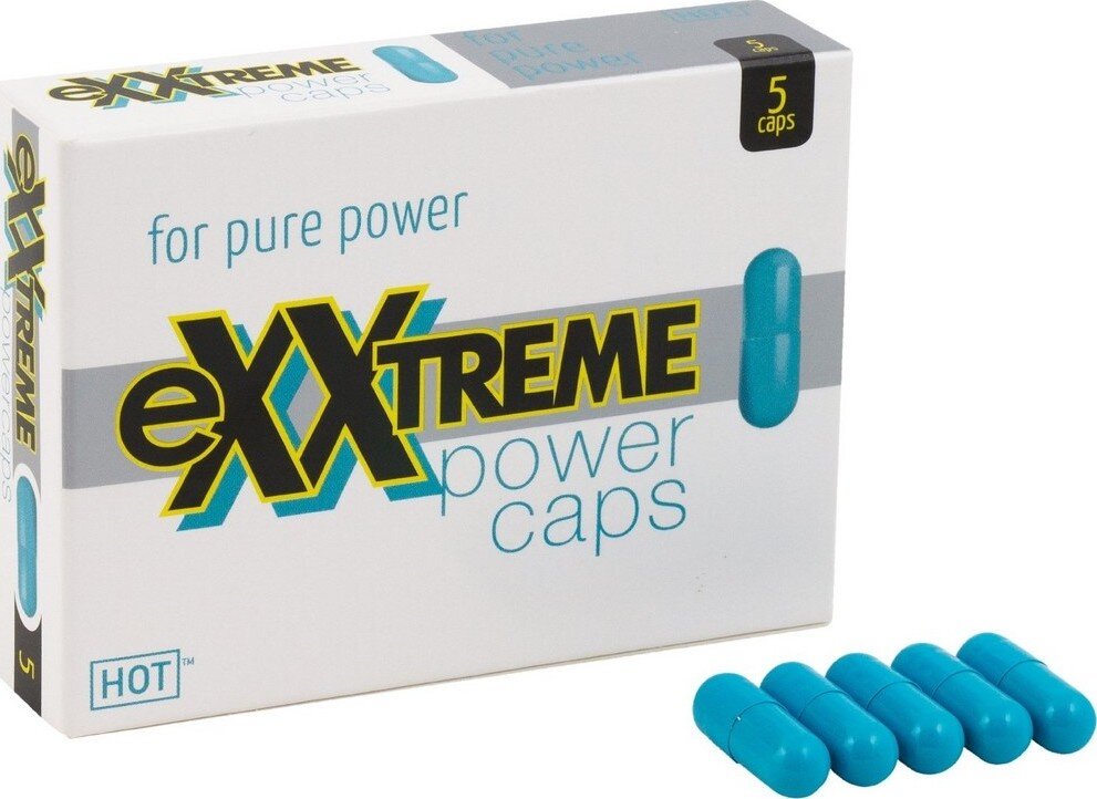 HOT Exxtreme Power 5 Capsule pentru stimularea erectiei