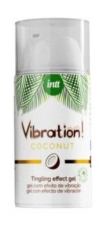INTT Cosmetics Gel cu Efect Vibrator Aroma Cocos 15 ml