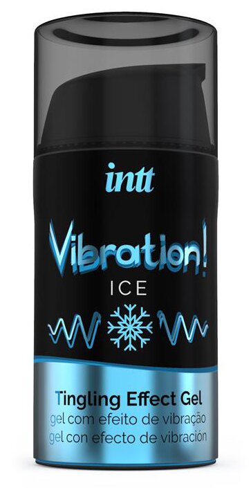 INTT Cosmetics Gel cu Efect Vibrator cu Aroma de Menta 15 ml
