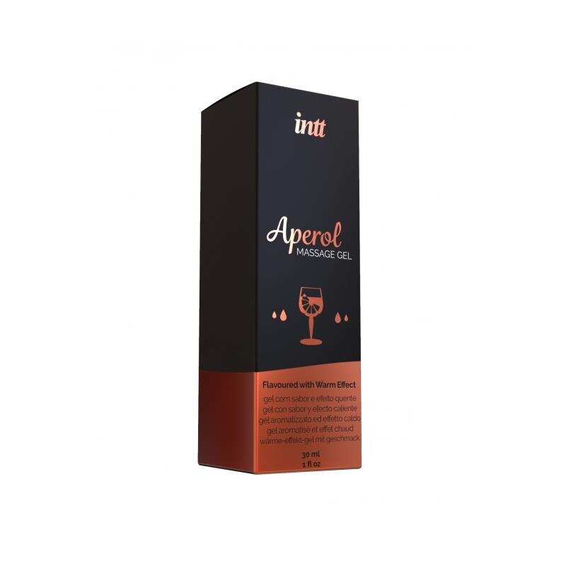 INTT Cosmetics Gel de Masaj cu Efect de Incalzire Aroma Aperol 30 ml