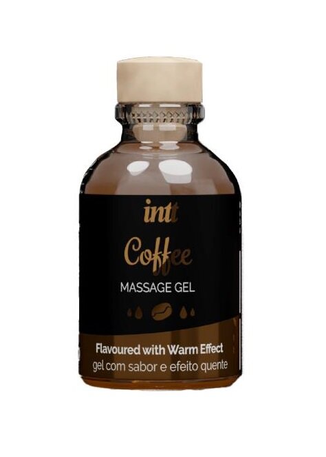 INTT Cosmetics Gel de Masaj cu Efect de Incalzire Aroma Cafea 30 ml
