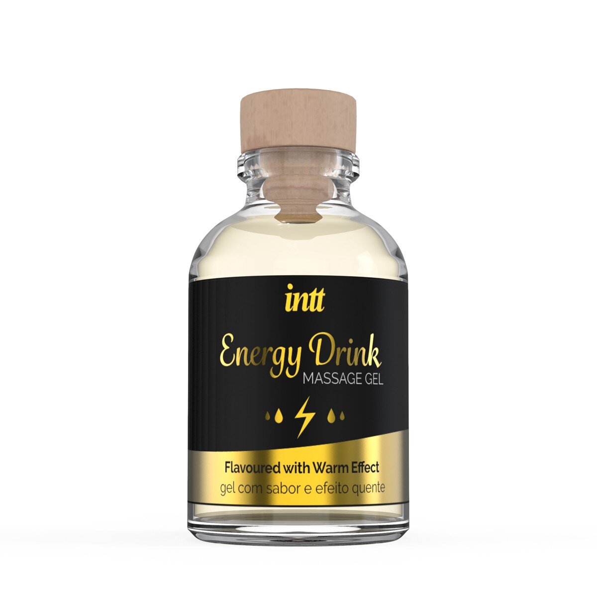 INTT Cosmetics Gel de Masaj si Sex Oral cu Efect de Incalzire Aroma Energy 30 ml