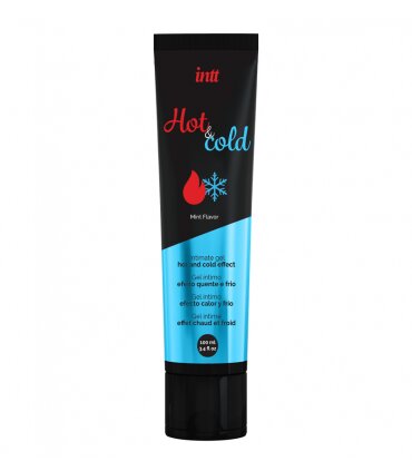 INTT Cosmetics Gel Intim Intt pe Baza de Apa Hot & Cold Aroma Menta 100 ml.
