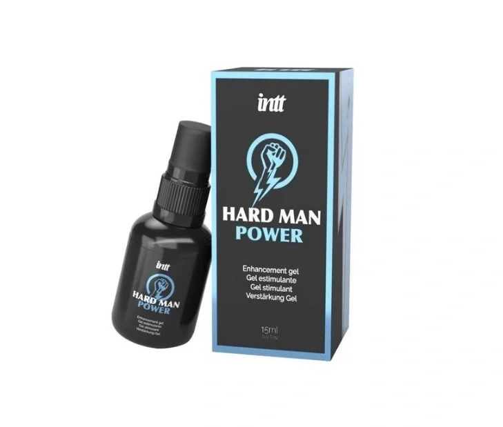 INTT Cosmetics Gel Stimulator pentru Barbati HARD MAN 15 ml