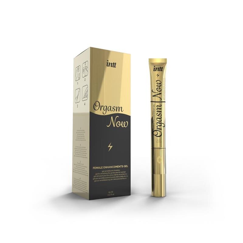 INTT Cosmetics Gel Stimulator pentru Femei cu Varf Vibrator Orgasm Now 15 ml