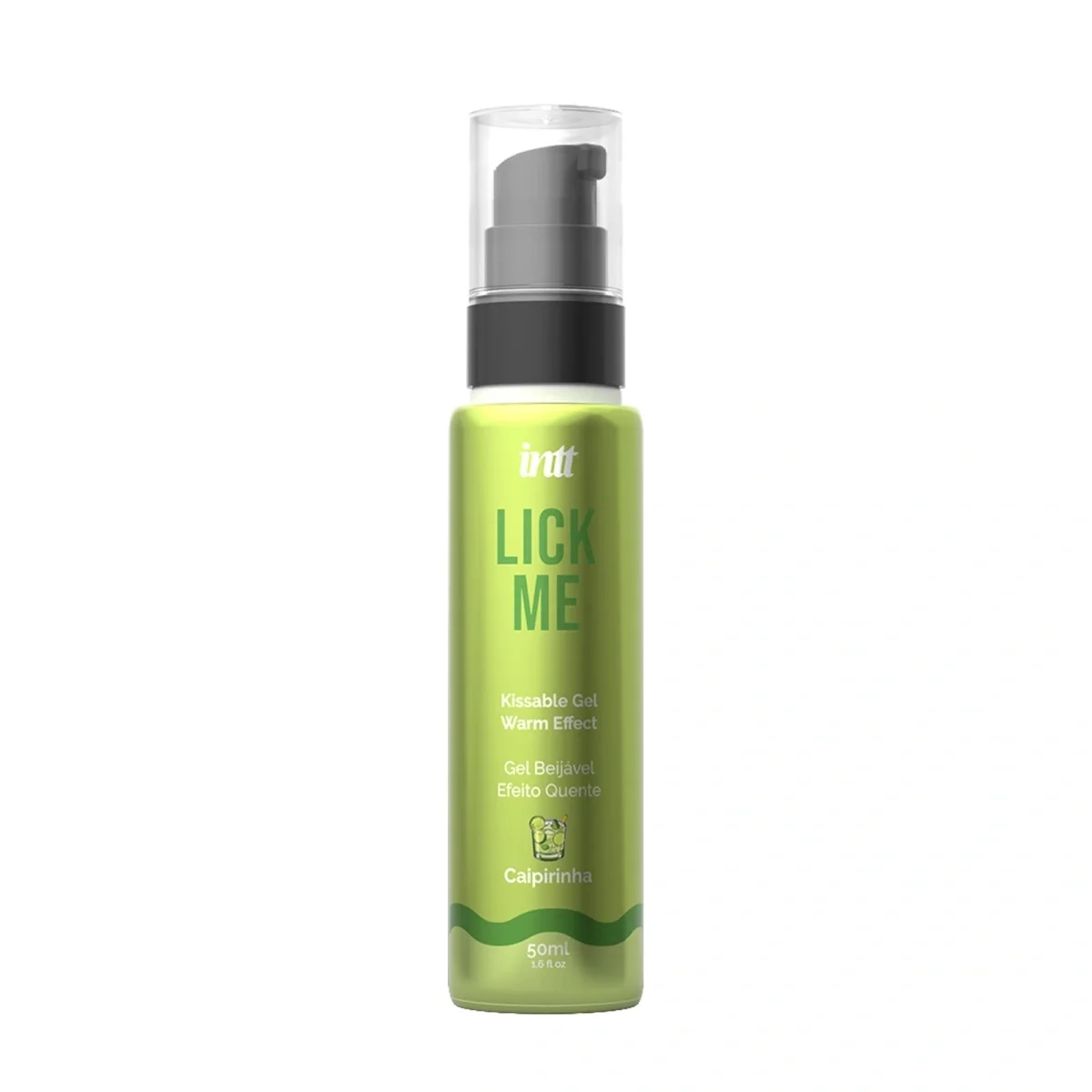 INTT Cosmetics Lubrifiant Comestibil Lick Me Aroma Caipirinha Efect de Incalzire 50ml